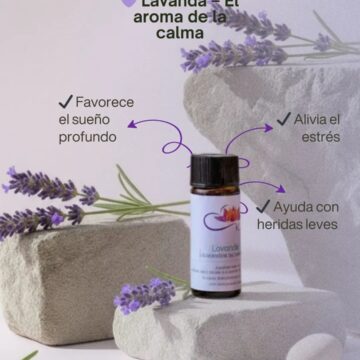 Aceite esencial de lavanda